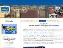 Tablet Screenshot of embausa.com